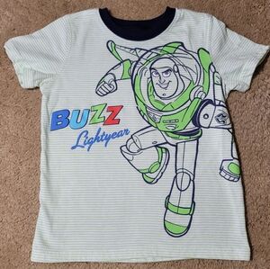 Buzz Lightyear Kids T-Shirt - Green and White